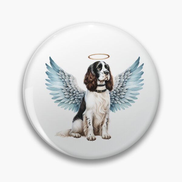 Item preview, English Springer Spaniel Angel designed and sold by TheAnimalZ00.