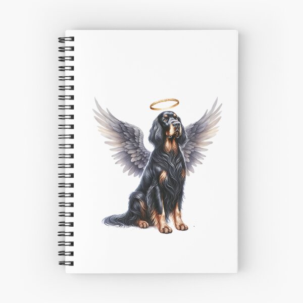 Item preview, Gordon Setter Angel designed and sold by TheAnimalZ00.
