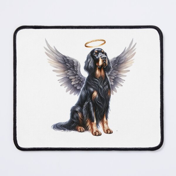 Item preview, Gordon Setter Angel designed and sold by TheAnimalZ00.