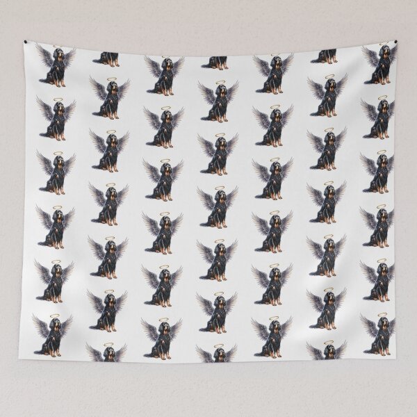 Item preview, Gordon Setter Angel designed and sold by TheAnimalZ00.
