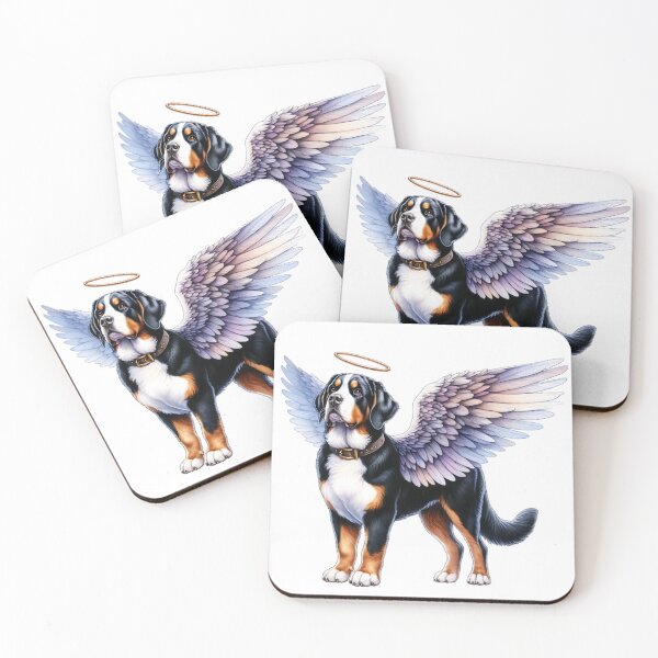 Item preview, Greater Swiss Mountain Dog Angel designed and sold by TheAnimalZ00.