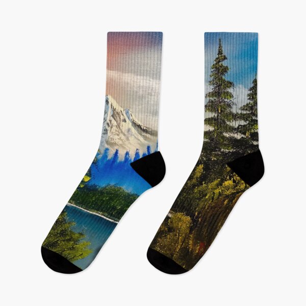 Item preview, Crimson Mountain Forest designed and sold by DJsOilPainting.