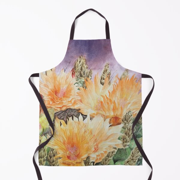 Item preview, Orange Barrel Cactus Flowers designed and sold by RemembertoB.