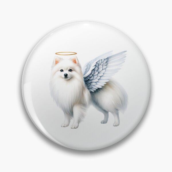 Item preview, Japanese Spitz Angel designed and sold by TheAnimalZ00.