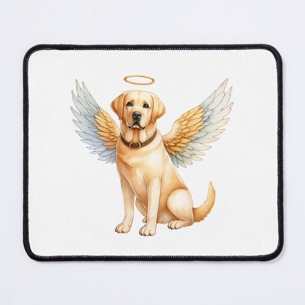 Item preview, Yellow Labrador Retriever Angel designed and sold by TheAnimalZ00.
