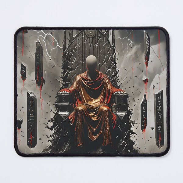 Item preview, Throne of the Nameless Design | Forbidden Entity Art Print | Dark Lore Symbol & Arcane Ritual Decor designed and sold by ShopAyejaeys.