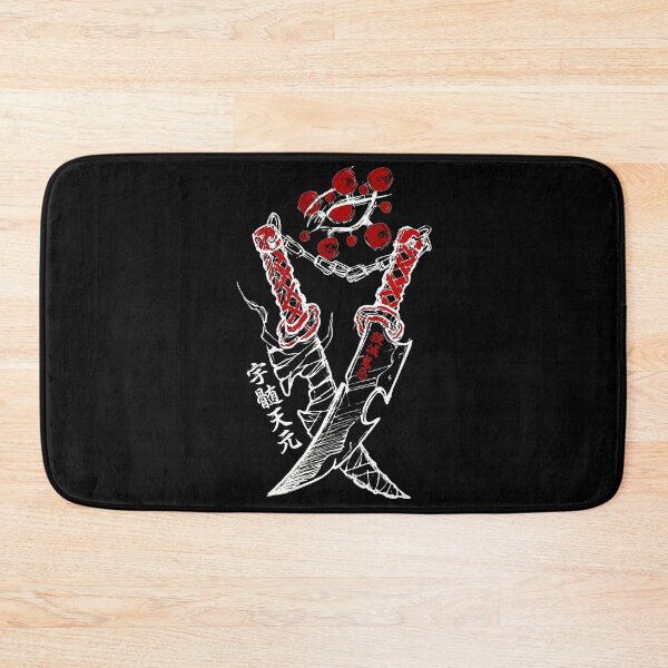 Item preview, Tengen Uzui Demon Slayer Katana Blades White and Red Contrast Design designed and sold by Fashvora.