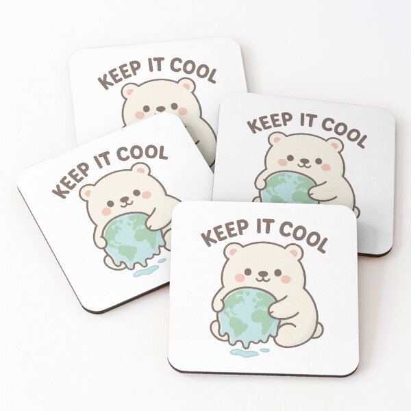 Item preview, Kawaii Polar Bear – Keep It Cool designed and sold by Dream Machine.