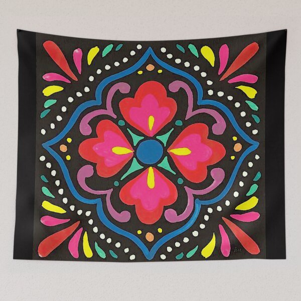 Item preview, Quilt Pattern Painting designed and sold by ViaARTfactory.