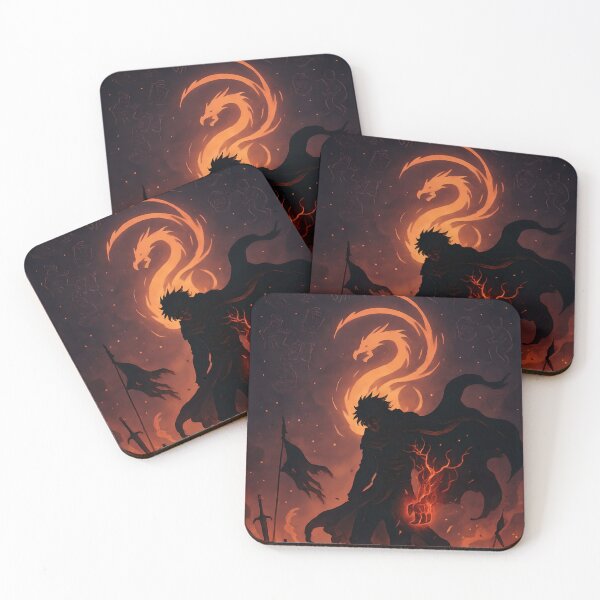 Item preview, Wrath Incarnate Design | Anime-Inspired Demon Warrior Art | Seven Sins Fantasy Print & Dark Power Decor designed and sold by ShopAyejaeys.
