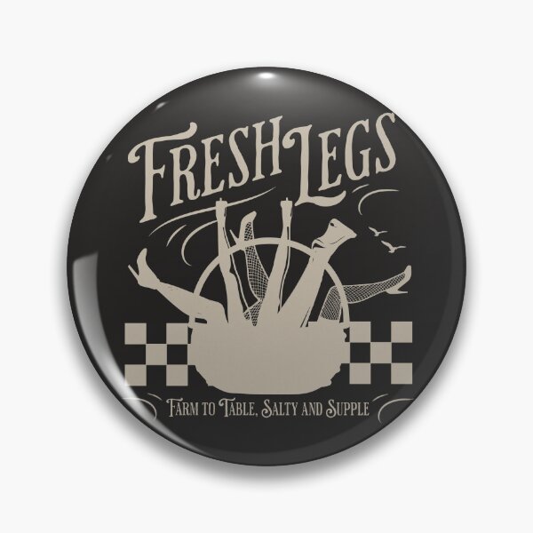 Item preview, Black Funny Dark Humor Fresh Legs Farmer's Market designed and sold by TackyTime.