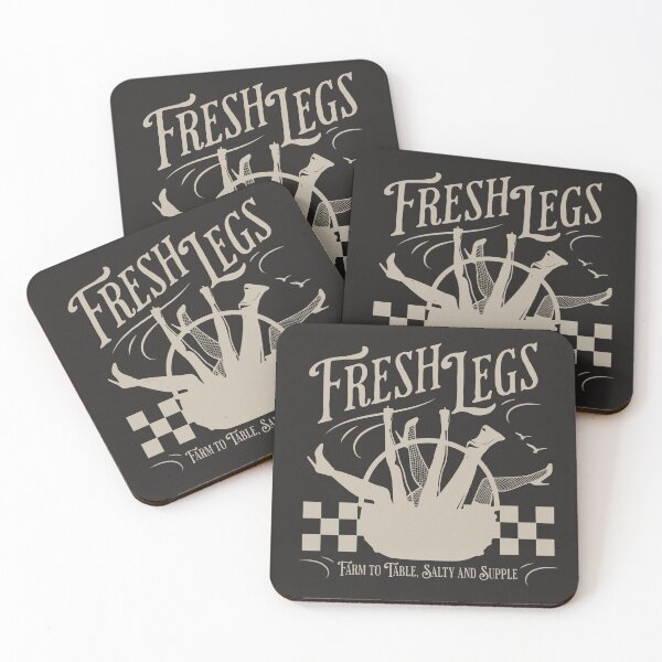 Item preview, Black Funny Dark Humor Fresh Legs Farmer's Market designed and sold by TackyTime.