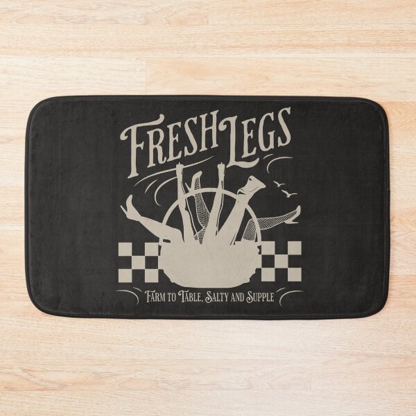 Item preview, Black Funny Dark Humor Fresh Legs Farmer's Market designed and sold by TackyTime.