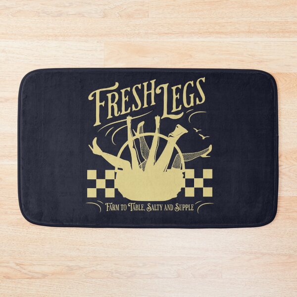 Item preview, Navy Funny Dark Humor Fresh Legs Farmer's Market designed and sold by TackyTime.