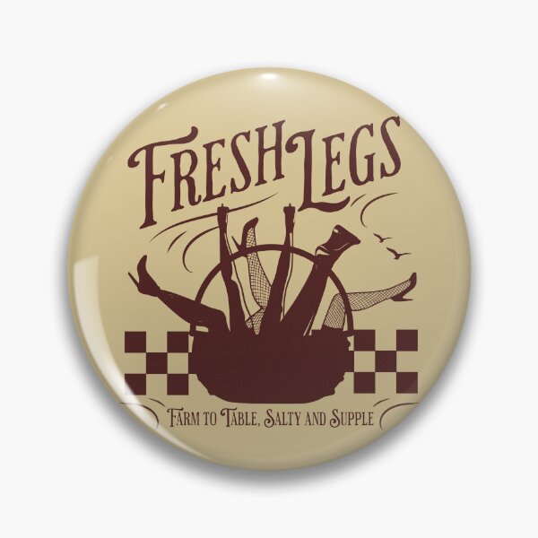 Item preview, Red Funny Dark Humor Fresh Legs Farmer's Market designed and sold by TackyTime.