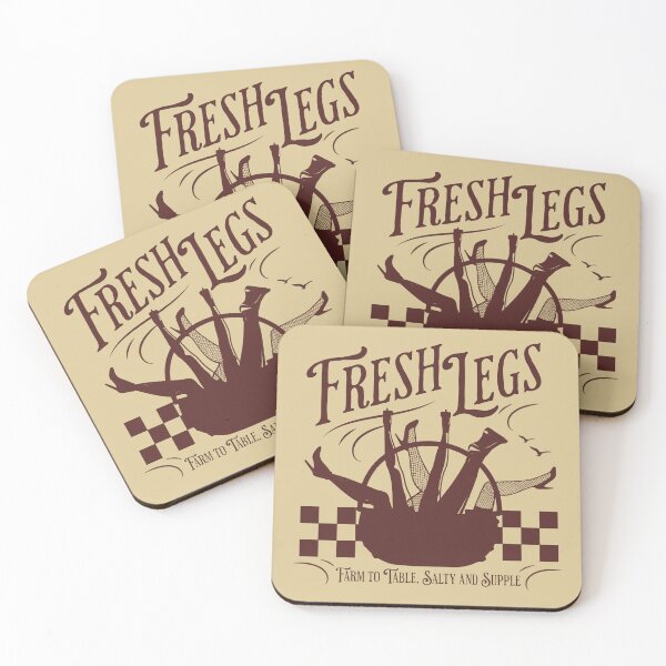 Item preview, Red Funny Dark Humor Fresh Legs Farmer's Market designed and sold by TackyTime.