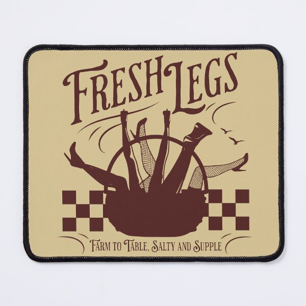 Item preview, Red Funny Dark Humor Fresh Legs Farmer's Market designed and sold by TackyTime.