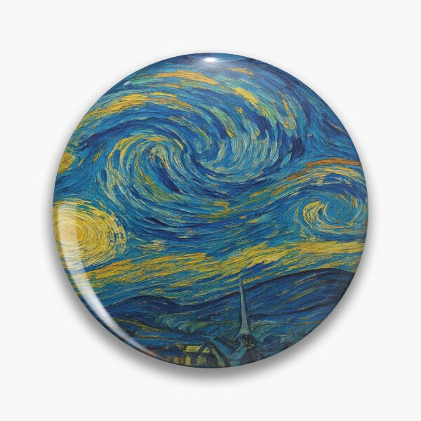 Item preview, Remolino nocturno cósmico: diseño de cielo abstracto y expresivo designed and sold by delohill.