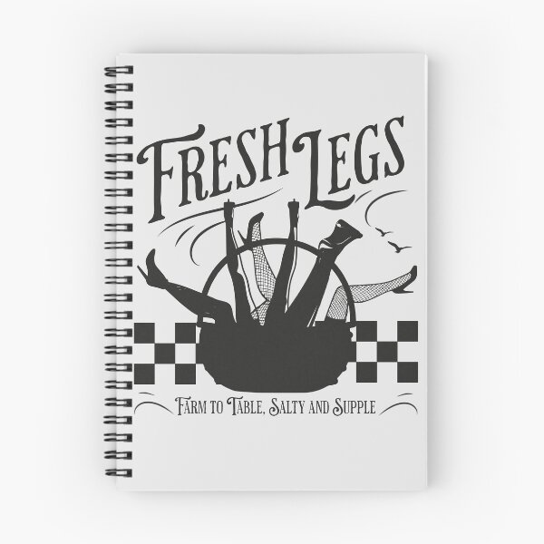 Item preview, Silver Red Funny Dark Humor Fresh Legs Farmer's Market designed and sold by TackyTime.