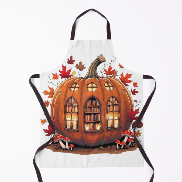 Item preview, Enchanted Pumpkin Library designed and sold by CozyinTime.