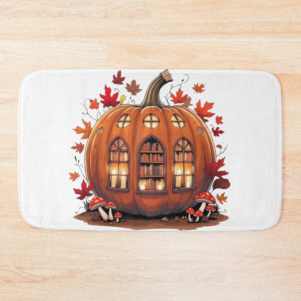 Item preview, Enchanted Pumpkin Library designed and sold by CozyinTime.