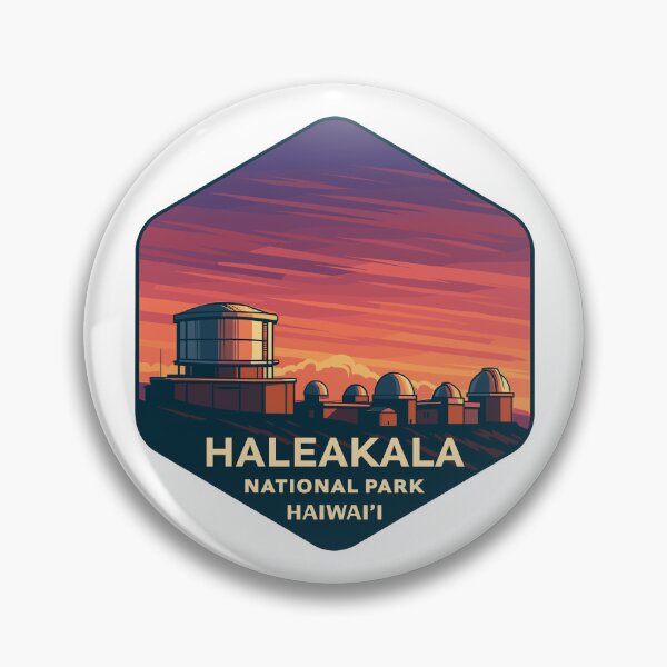 Item preview, Haleakalā National Park Retro Volcano Sticker designed and sold by Ismeal Von.