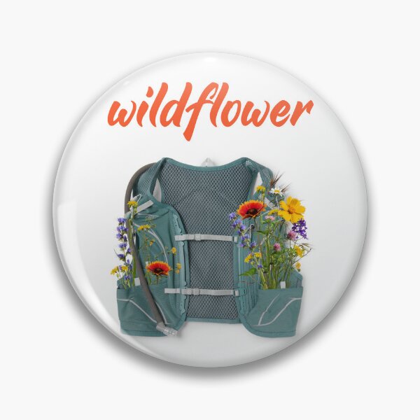 Item preview, Chaleco de trail running con diseño de flores silvestres designed and sold by inKseparable.