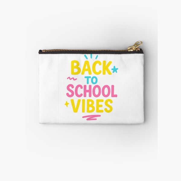 Item preview, Back to School Vibes – Bright Highlighter Marker Lettering in Pink, Yellow, and Blue designed and sold by Lazy Planet.