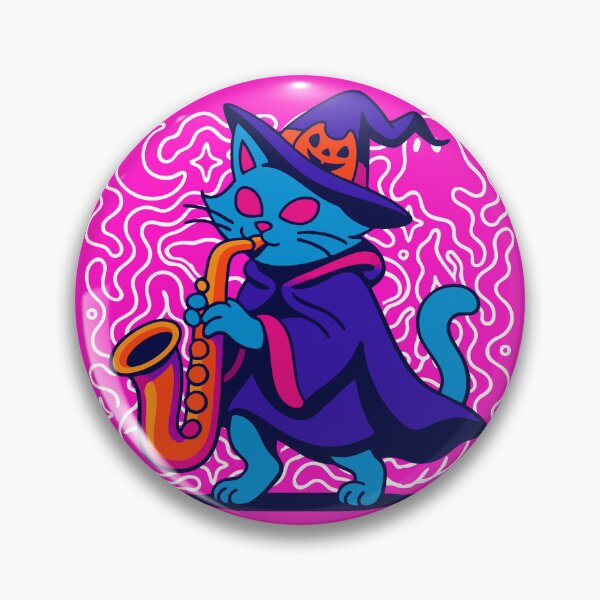 Item preview, Halloween Cat Band - Saxo  designed and sold by RHADMAS.