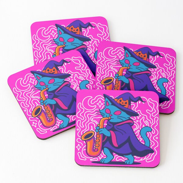 Item preview, Halloween Cat Band - Saxo  designed and sold by RHADMAS.