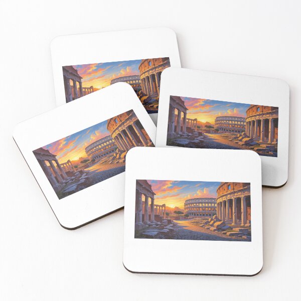 Item preview, Historic Rome Cityscape Illustration designed and sold by Lumedesign.