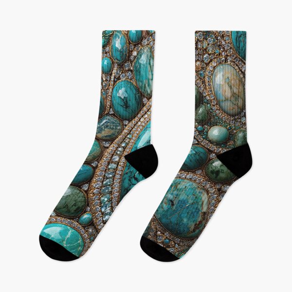 Item preview, Turquoise Gem Stones 01 designed and sold by Elisabeth Lucas.