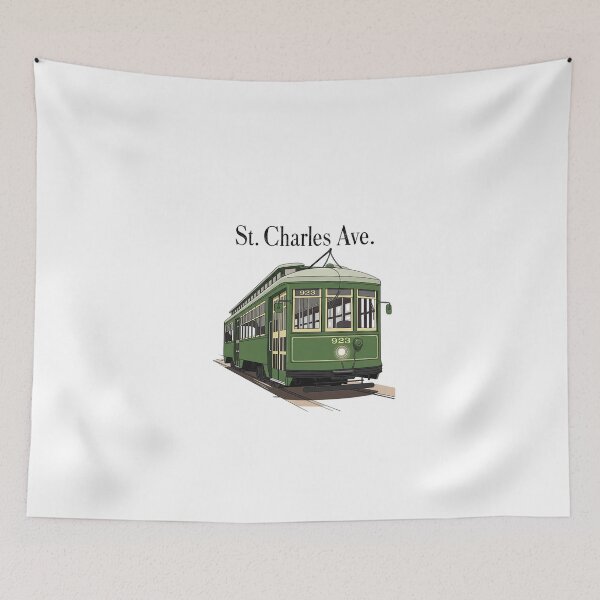 Item preview, New Orleans Streetcar Vintage Design designed and sold by APStyles.