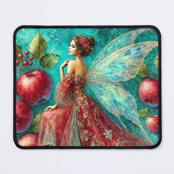 Item preview, Lysandra Appleveil - The Enchanted Orchard Queen designed and sold by Dream Bloom Gallery.