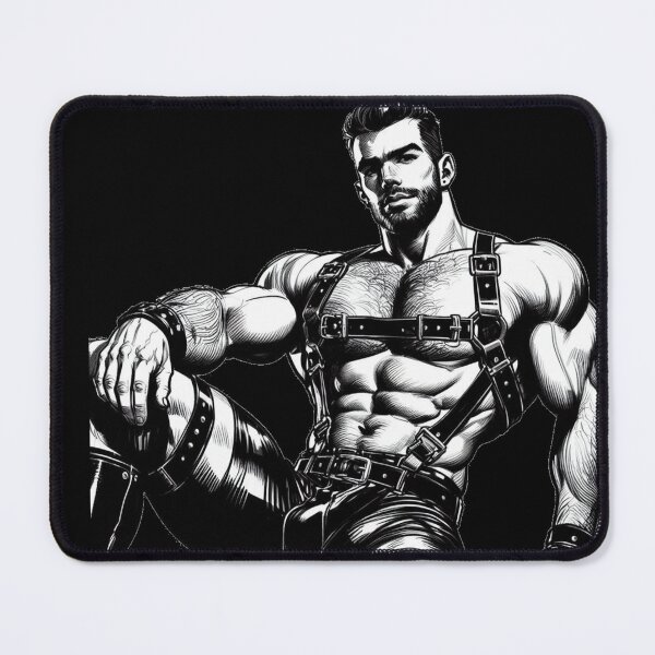 Item preview, Gay Leather Berlin Leder Bar Heat Pride Graphic Design designed and sold by ItsAKinkThing.
