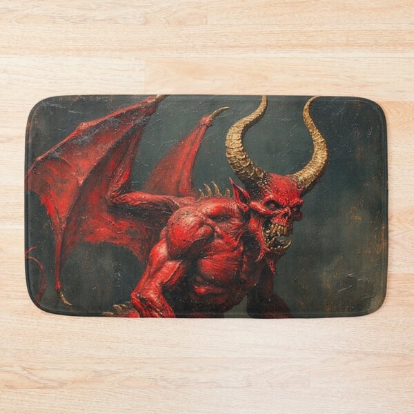 Item preview, Medieval Demon Art designed and sold by TheDarkWardrobe.