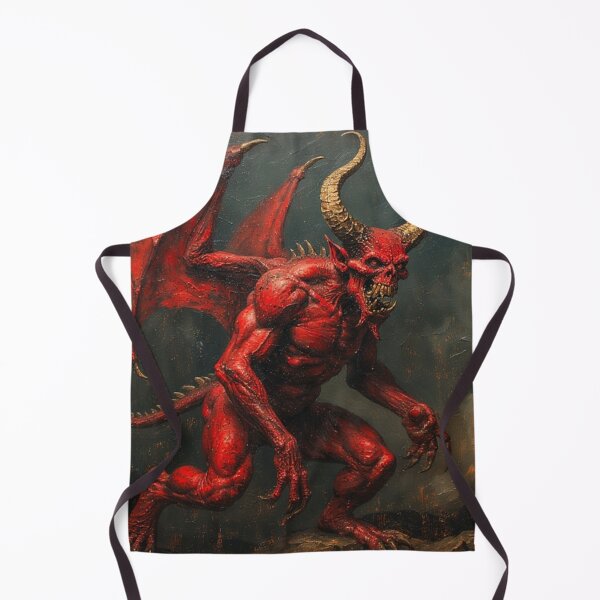 Item preview, Medieval Demon Art designed and sold by TheDarkWardrobe.