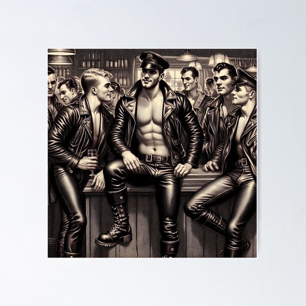 Poster for Sale avec l'œuvre « Vintage To Sir With Love Leather