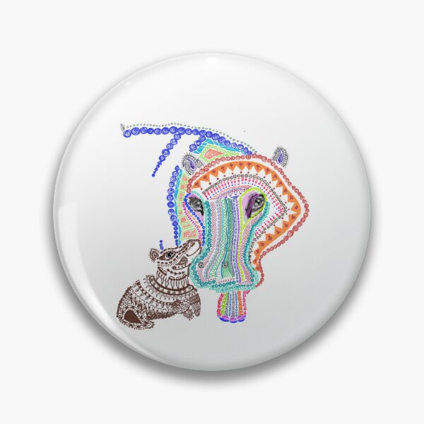 Item preview, Hippo Nuzzles designed and sold by CocoJeremy.