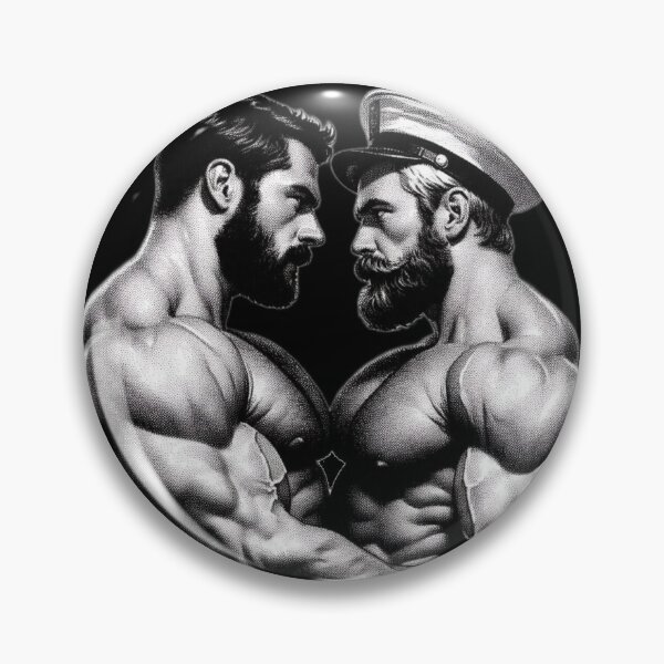 Item preview, 1940s San Francisco Passion Tom of Finland Tribute Gay Pride Graphic Design designed and sold by ItsAKinkThing.