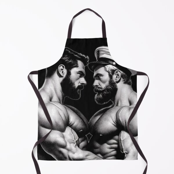 Item preview, 1940s San Francisco Passion Tom of Finland Tribute Gay Pride Graphic Design designed and sold by ItsAKinkThing.