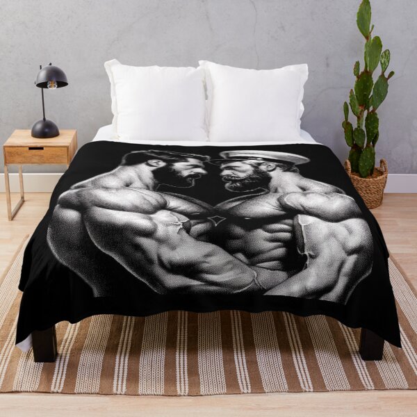 Item preview, 1940s San Francisco Passion Tom of Finland Tribute Gay Pride Graphic Design designed and sold by ItsAKinkThing.