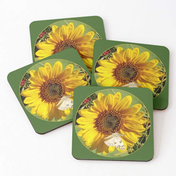 Item preview, Floral Sunflower with Butterfly by Wagonesta  designed and sold by Wagonesta.