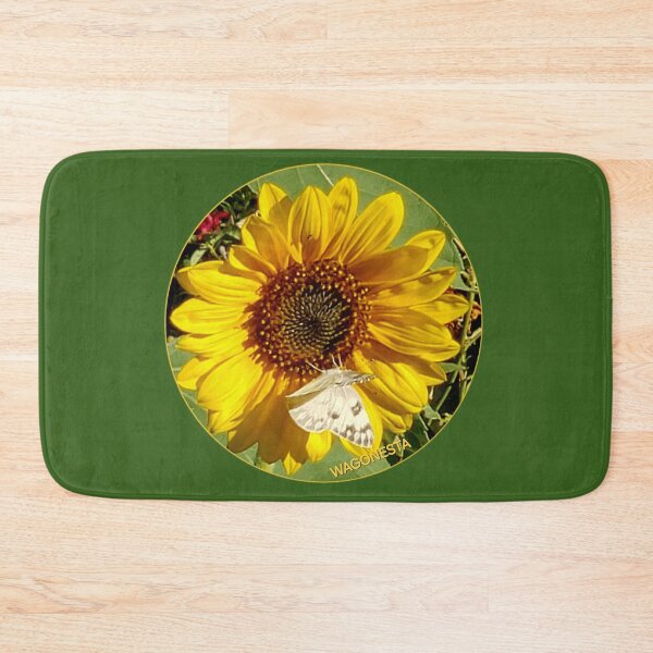 Item preview, Floral Sunflower with Butterfly by Wagonesta  designed and sold by Wagonesta.