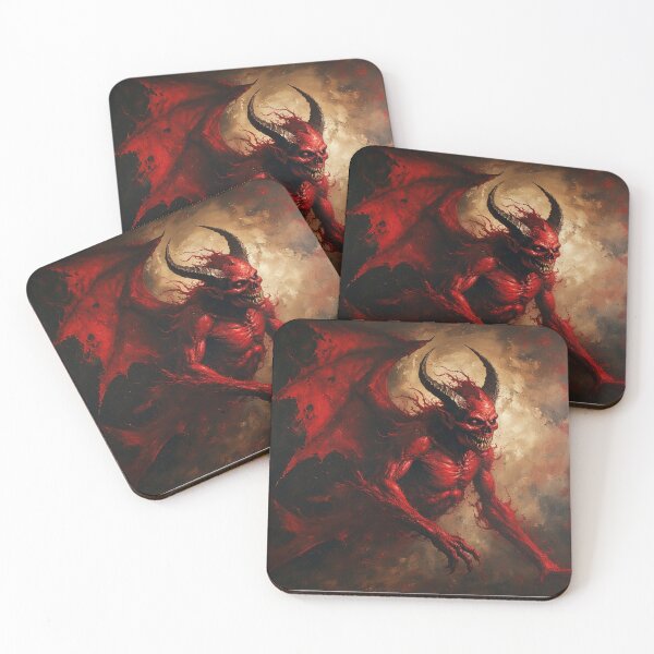 Item preview, Medieval Demon Art designed and sold by TheDarkWardrobe.