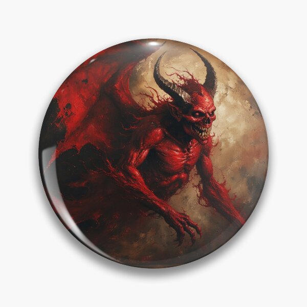 Item preview, Medieval Demon Art designed and sold by TheDarkWardrobe.