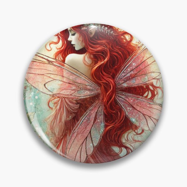 Item preview, Seraphina Roseveil - Whispers of the Crimson Bloom designed and sold by Dream Bloom Gallery.