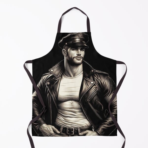 Item preview, Vintage 1940s Gay Leather Biker Series Loaded Leder Pride Graphic Design designed and sold by ItsAKinkThing.