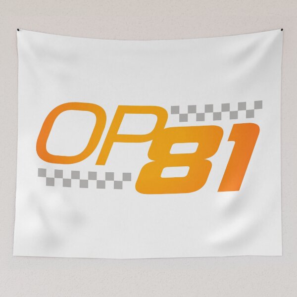 Item preview, OP 81 Oscar Piastri F1 designed and sold by therockstuff.