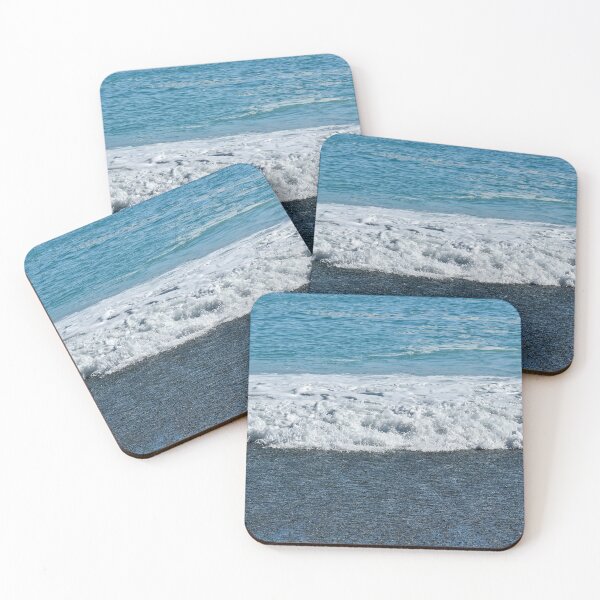 Item preview, Serene Ocean Waves in Shades of Blue, White and Black designed and sold by Yogibear & Rachelle .